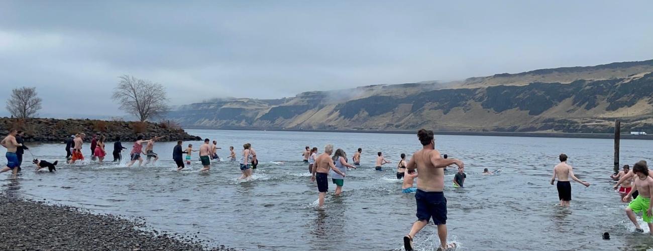 Participants of 2023 Polar Plunge