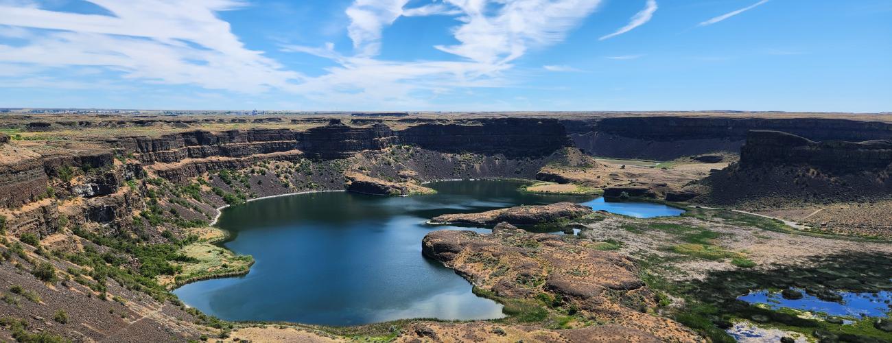 Over looking Sun-Lakes Dry Falls State Park