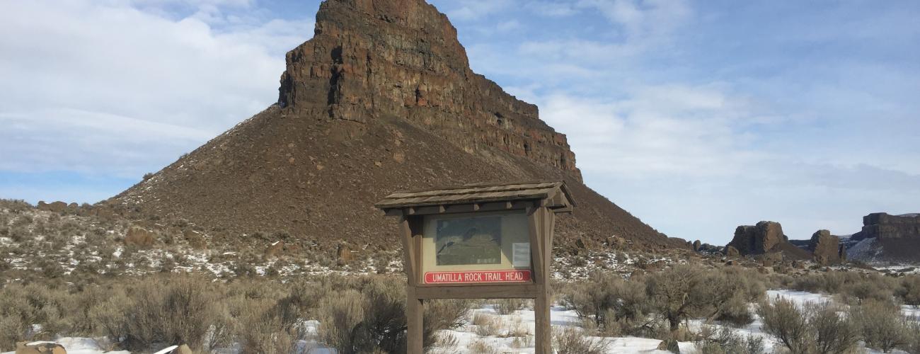 Umatilla Rock Trail Head FDH 2017