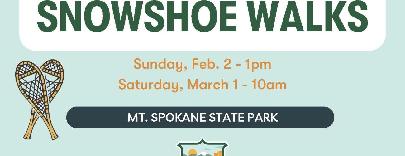 Snowshoe Hike with Ranger Poster