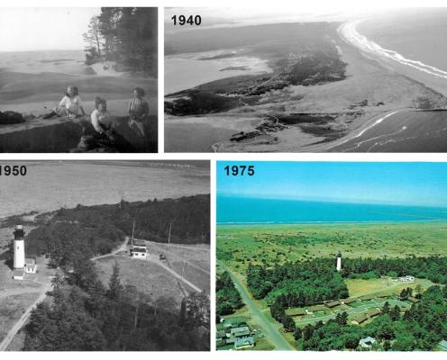 beach landscape throughout the years at Westport