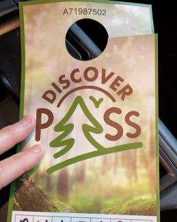 An example of a Discover Pass