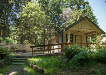 Camano Island Cabin Exterior