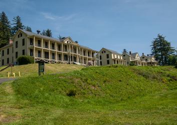 early 20th century army barracks