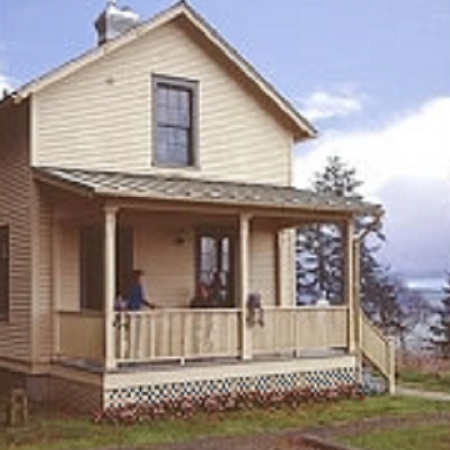 Fort Columbia Stewards House Exterior