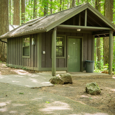 Battle Ground Lake Cabin Exterior