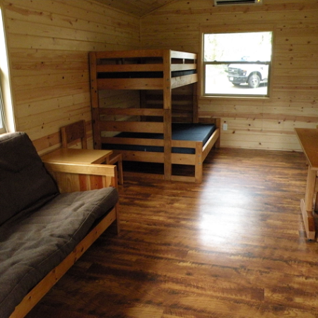 Dash Point Cabin Interior