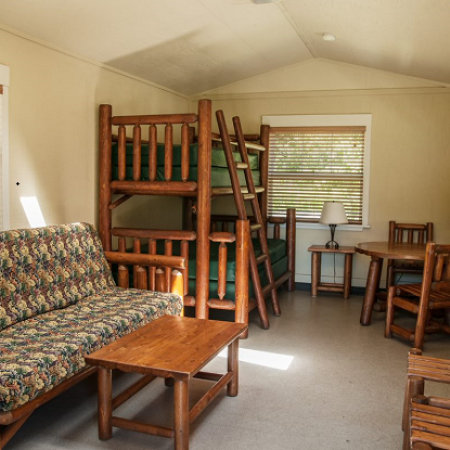 Kitsap Memorial Cabin Interior