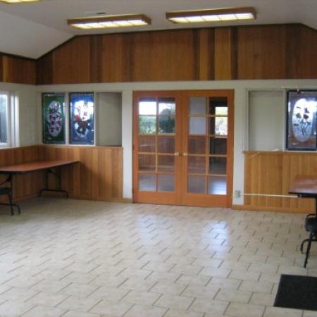 Peace Arch American Kitchen Interior with doors and windows