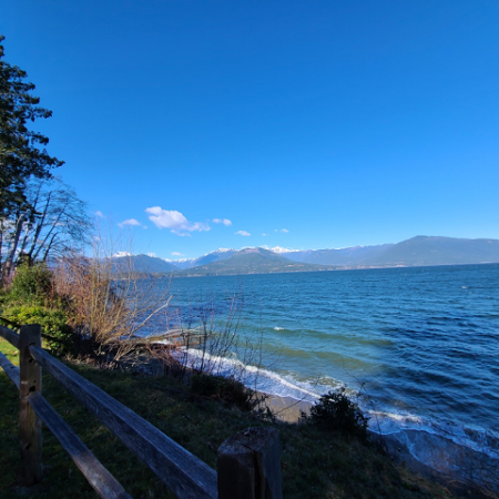 Scenic Beach View of Water from Emel House