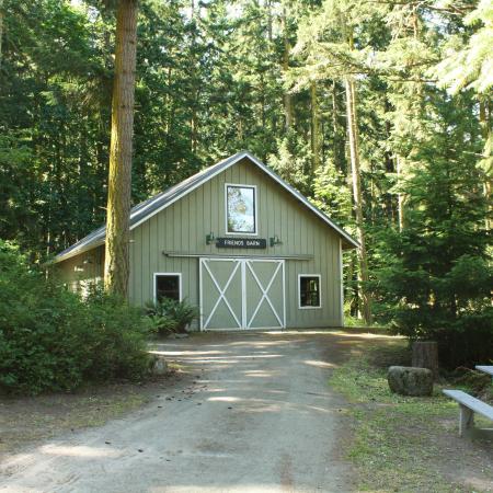 Friends Barn- reservable indoor program space.