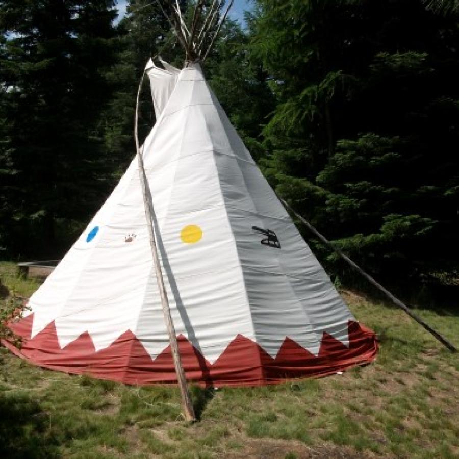 Fields Spring Teepee Exterior