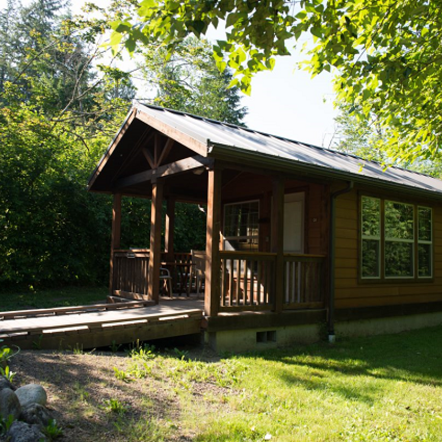 Wallace Falls Cabin Exterior