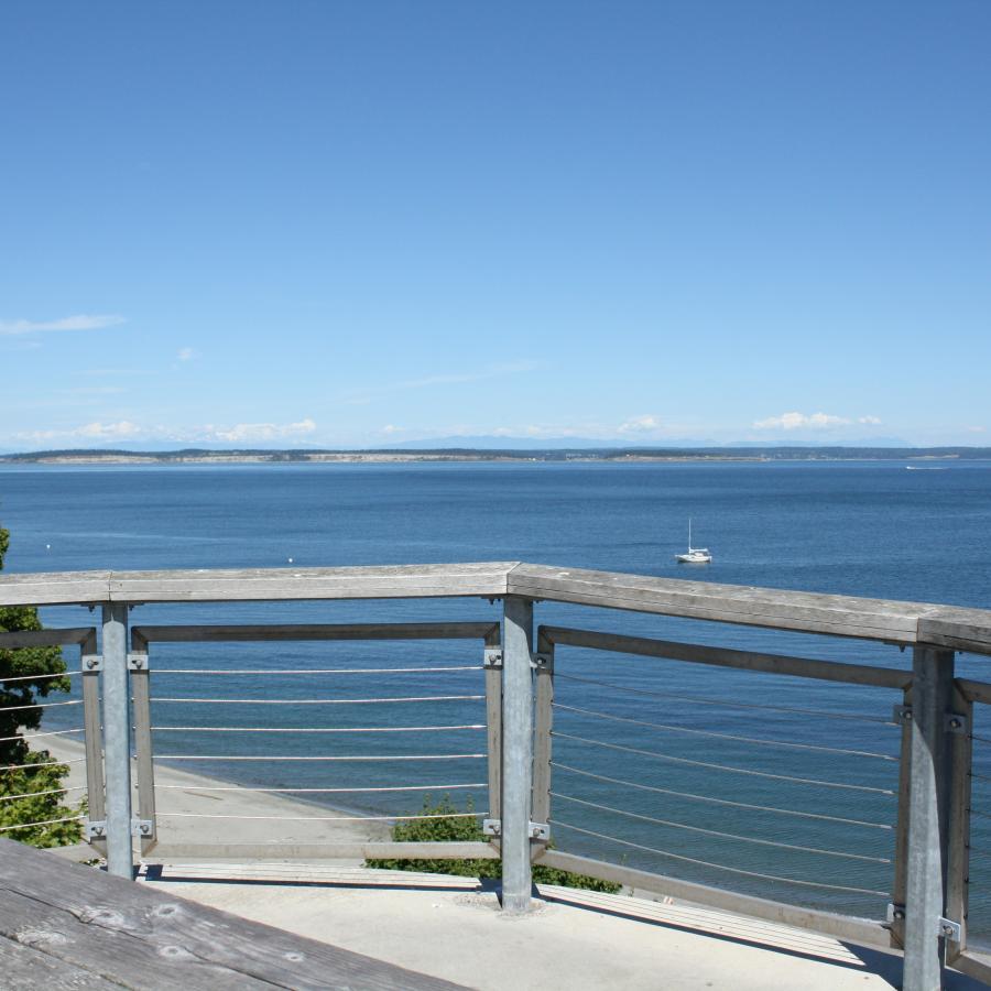 East Gate Overlook of Puget Sound